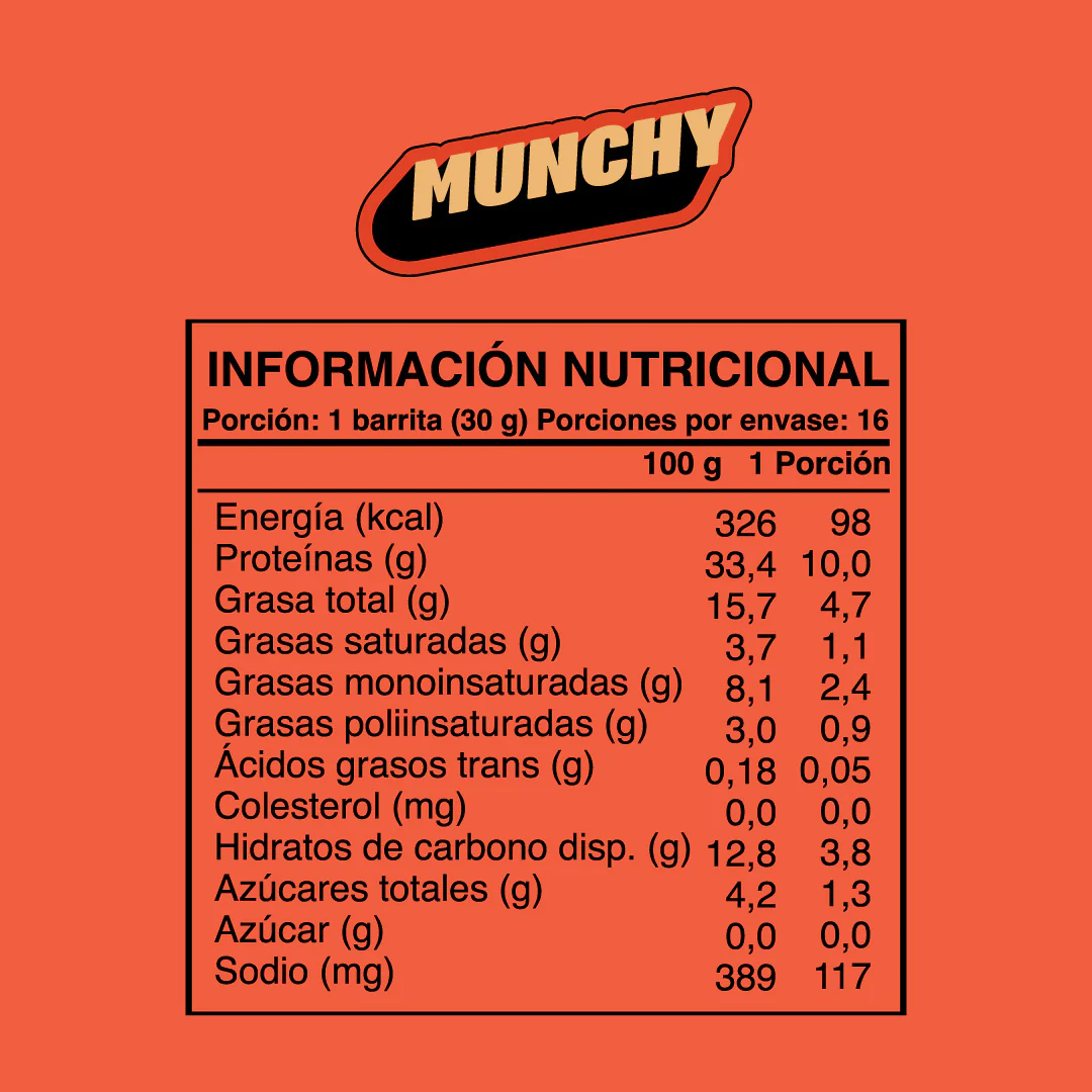Wild Protein Munchy Chocolate Maní 16 unidades - Image 4