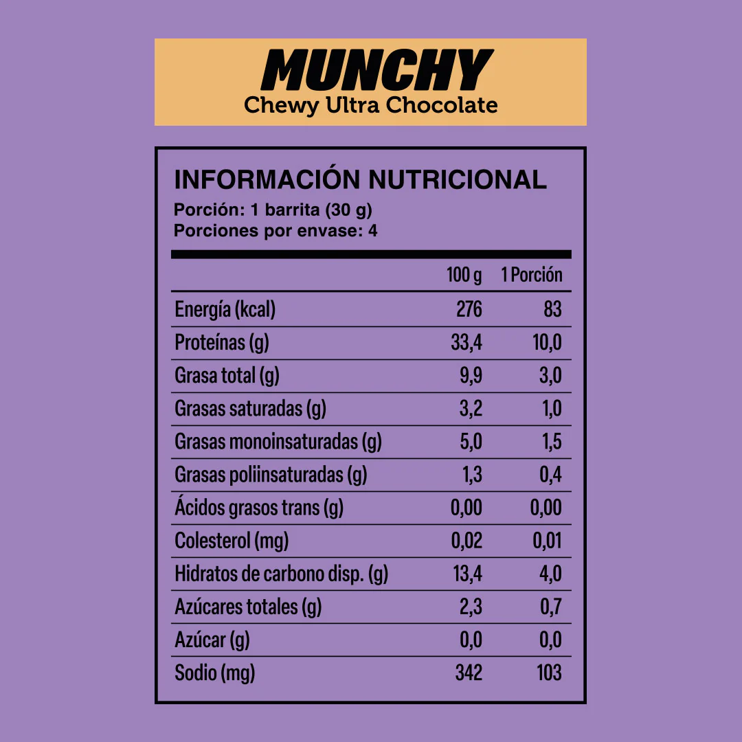Munchy Ultra Chocolate 4 Unidades - Image 4