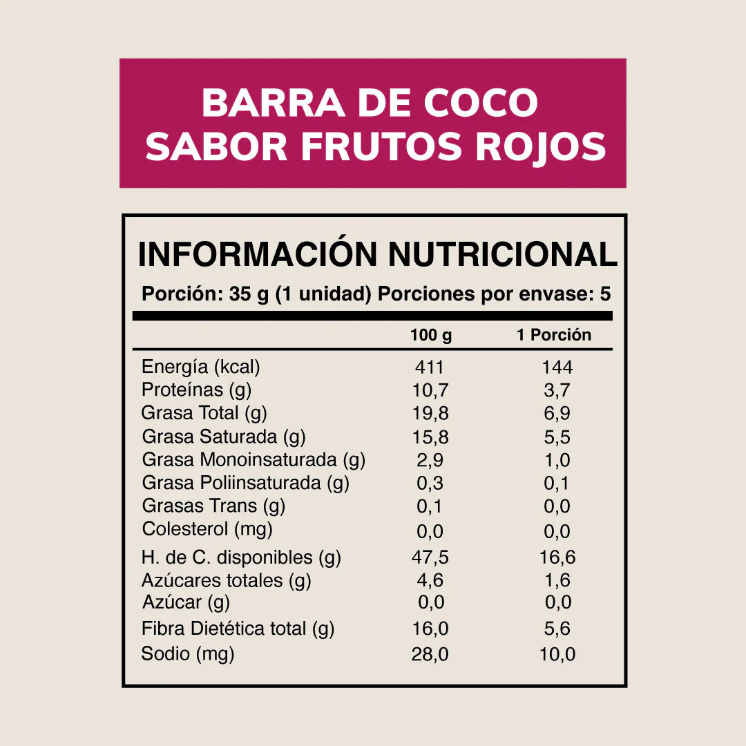 Wild Fit Coco Berries 5 unidades - Image 3