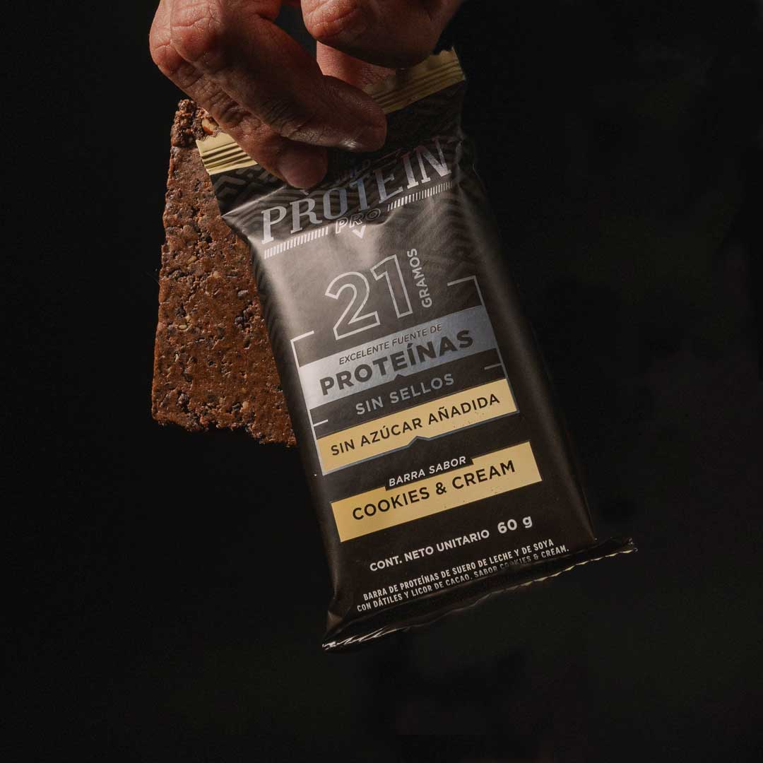 Barrita Wild Protein Pro Cookies & Cream 10 unidades - Image 2