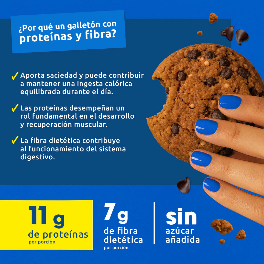 Wild Protein The Cookie Chocolate Chips 10 unidades - Image 3