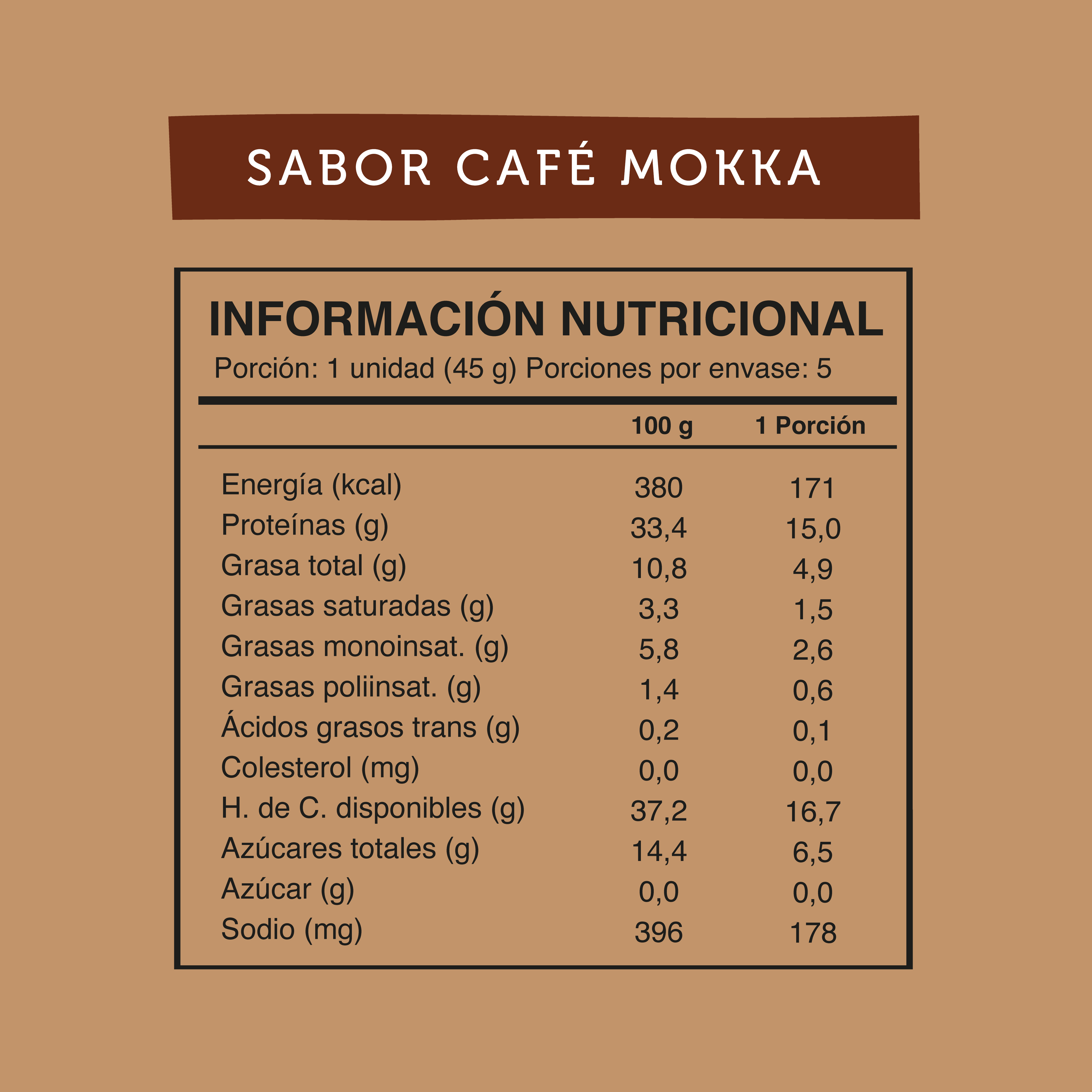 Wild Protein Vegana Mokka 5 unidades - Image 3