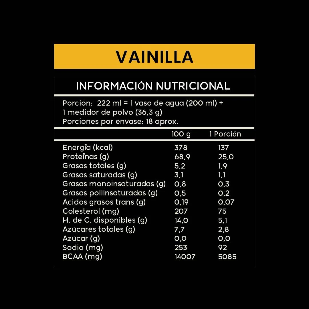 Wild Protein Whey Sabor Vainilla 653 g - Image 5